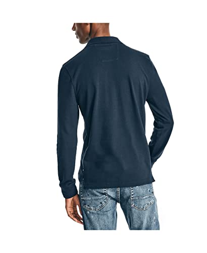 Nautica Men's Classic Fit Long-Sleeve Deck Polo3
