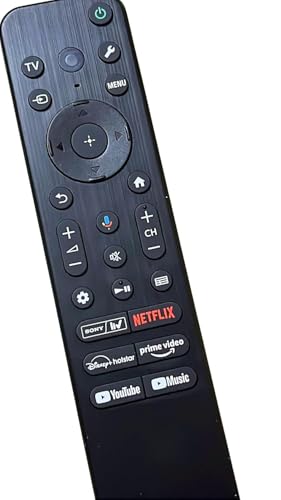 Image of Remote Control Compatible for Sony-TVs and Bravia-TV Compatible for All Sonyy 4K UHD LED LCD HD Smart TV (BLACKK)