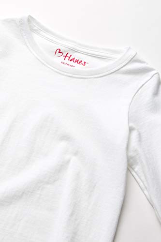 Hanes OK123 Girls Comfortsoft Long Sleeve Tee T Shirt thumb #4
