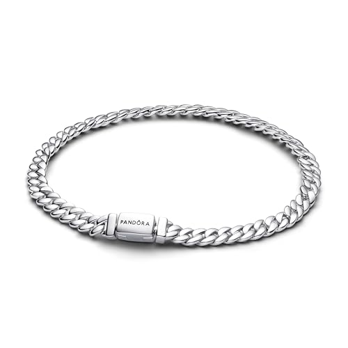 Bracelet Cuban PANDORA Timeless en argent 16 cm pour un style quotidien