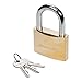 Price comparison product image Silverline MSS02 Brass Padlock 30 mm