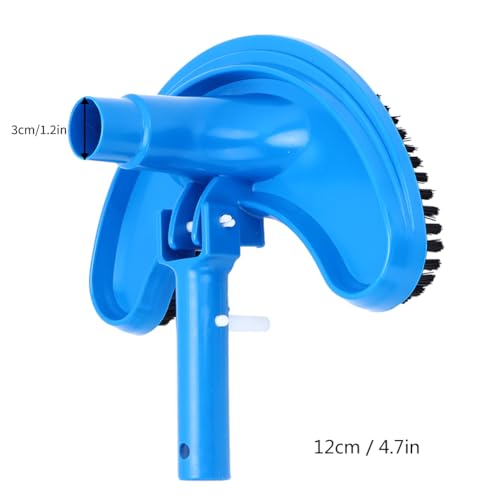 HAOHIZE Above Ground Pool Vacuum, Half Moon Swimming Pool Vacuum Pool Vacuum Cleaner Pool Vacuum for Above Ground Pool Curved Suction Cleaning Accessory