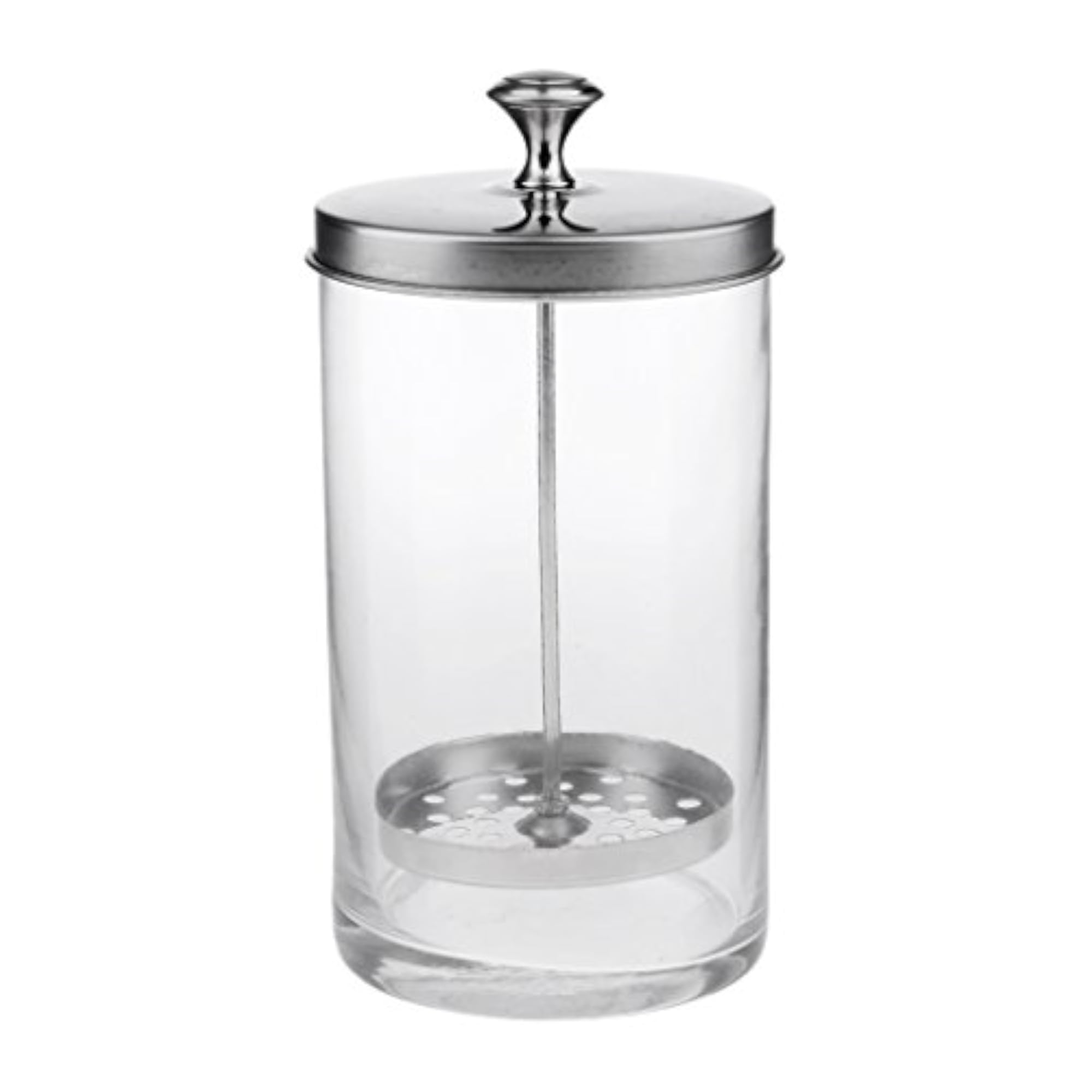 Clear Sanitizer Disinfectant Glass Jar for Hair Styling Tools