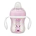 Chicco Vaso de Transición, Vaso Antiderrame 200 ml, Vaso Aprendizaje para Bebés de +4 Meses para Aprender a Beber, con Boquilla de Silicona Blanda, Anti-Cólico, sin BPA ,Color Rosa