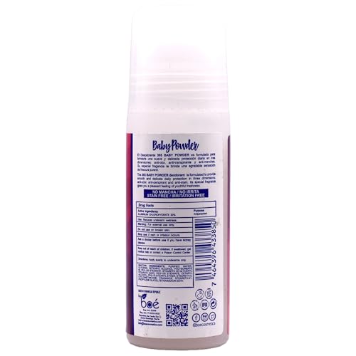 365 Baby Powder Antiperspirant Deodorant 3 oz miniatura 2
