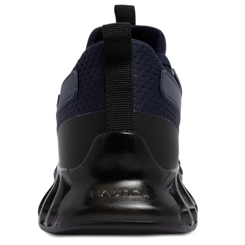 Image of Nautica Men's Casual Fashion Sneakers - Lightweight Lace-Up Athletic Walking Shoes for Gym & Tennis, Comfortable