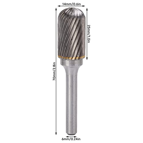 Fresa de carburo para amoladora, punta de lima única miniatura 3