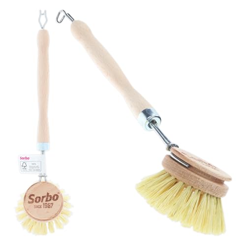 Sorbo Tampico houten borstel
