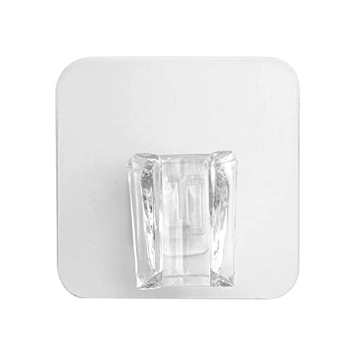 Image of ZIVIK Self Adhesive Handheld Shower Head Holder, Adjustable Bathroom Wall Mounted Bracket Holder, Drill-free Wall Hanging Shower Shelf Free Perforation Shower Head Stand (Transparent, 4)