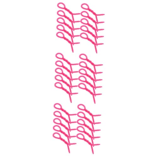COLLBATH 30 Pcs Silicone No Heat Spiral Hair Rollers for Women Flexible Perm Rods for Attractive Curls Small Hair Curling Rods Easy DIY Styling