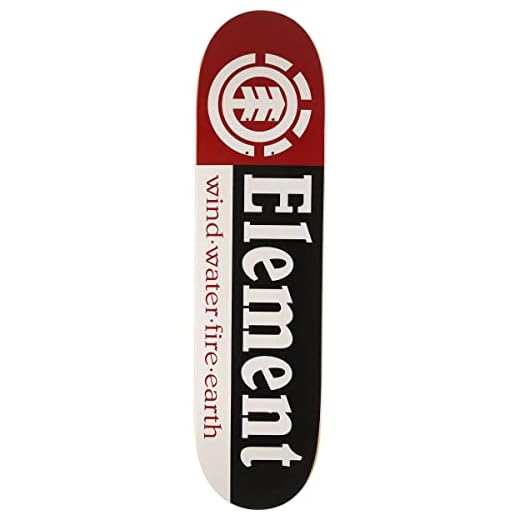 Element Section Skateboard Deck - Assorted - 8.25"