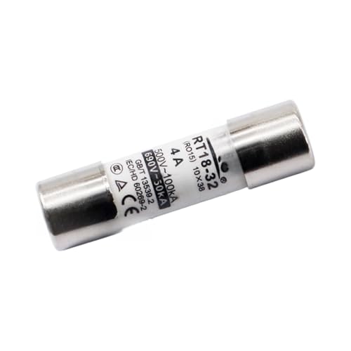 Fusible cerámico RT18-32 RO15 4A cilíndrico de 690V para cartucho temporizado