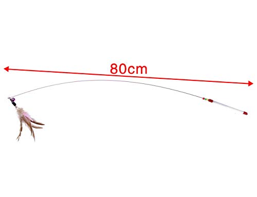 URBANMAC-Rod-Roped-Teaser-Toy-Bell-Dangler-with-Natural-Feather-for-Pet-1-pc