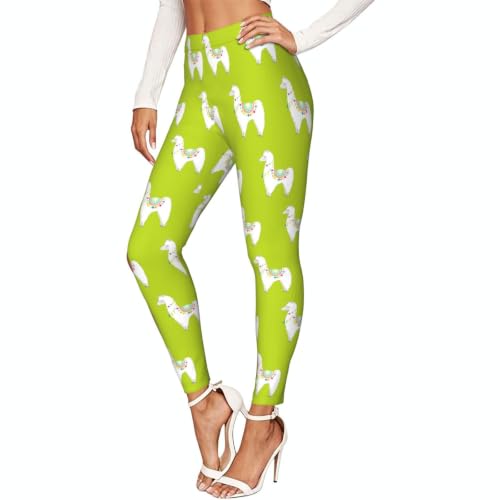 Leggings de llama elásticos para mujer ropa de yoga y descanso