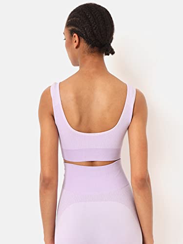 Image of Seamless Ida Sports Bra CS601369S Purple S