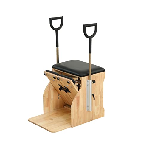 ピラティスマシン　チェアー モーションケアケアピラティス　ブラウン ピラティスマシン チェアー モーションケアケアピラティス ブラウン