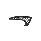 Noir Grille de pare-choc arrière droite noire 3 portes compatible avec Fiat Punto 2 phase 1 1999-2003