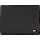 Tommy Hilfiger Uomo Portafoglio Eton con Scomparto Monete, Nero (Black), Taglia Unica