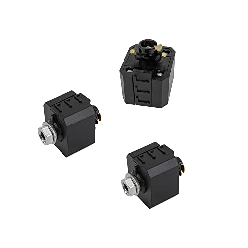 KAYYELAMP Set of Three H-Type Single Circuit 3-Wire Track Adapter Light Fittings Track Accessories...