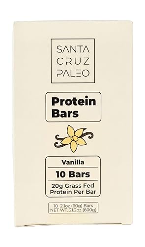 Santa Cruz Paleo Protein Bar – 20g Grass-Fed Whey &