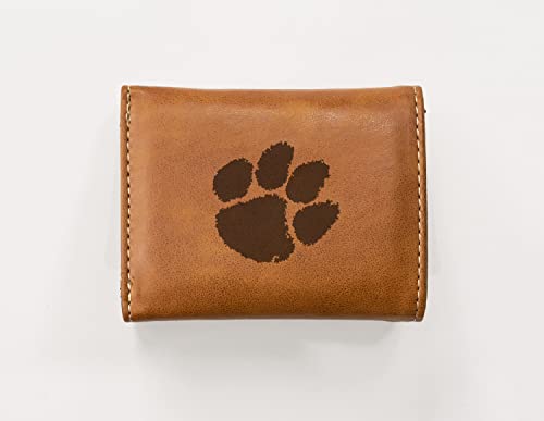 Image of Rico Industries NCAA Laser Engraved Trifold Laser Engraved Tri-Fold Wallet - Men's Accessory