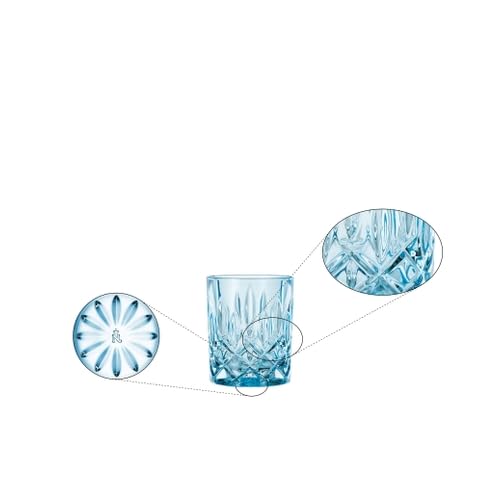 Image of Nachtmann Noblesse Set of 2 Whisky Tumblers, Aqua