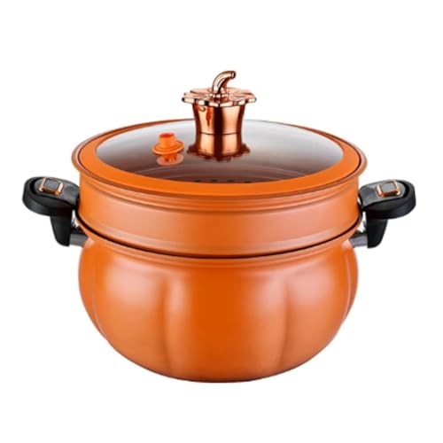 Olla multifuncional de gas 8L naranja