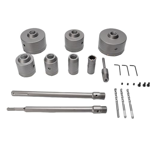 Kit de brocas de sierra para concreto de 7 piezas miniatura 4