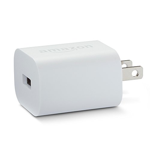 Amazon 5W USB Official OEM Charger and Power Adapter for Fire Tablets and Kindle eReaders - White