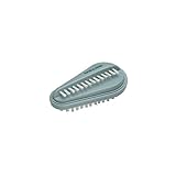 Cepillo Uñas Doble, Púas De Nylon #Gris 1 Pz