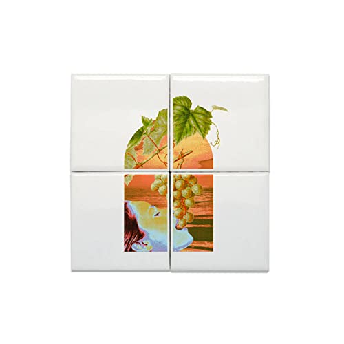 Carreaux céramique retro vintage 80's pour décoration de salon et cuisine
