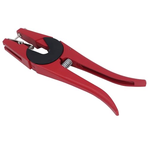 Aplicador de Etiqueta de Orelha, Alicate de Identificação de Animal, Ferramenta Aplicadora, 100 Conj