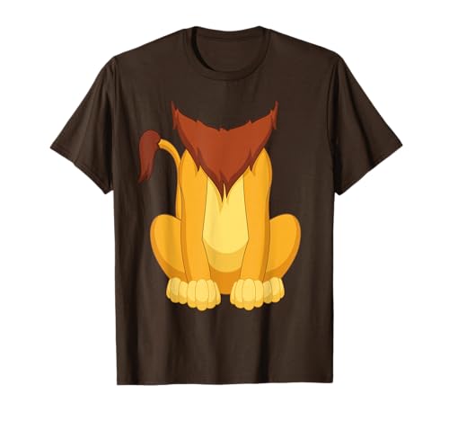 Lion Shirt Adult Men Women Kids Lion Costume T-Shirt