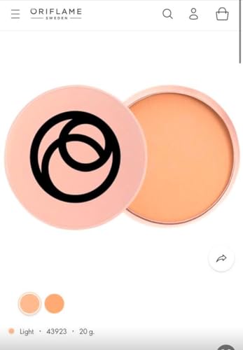 Oriflame Colourbox Dry Radiant Natural, Light Pink Face Powder, 20G