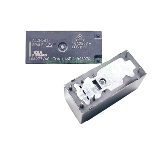 Relé ALZN5B12 12VDC 16A para automatizar la iluminación exterior y domótica del hogar
