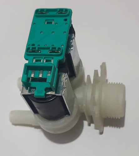 Image of PARDZWORLD 2 Way Water Inlet Feed Valve Suitable for Siemens /Bosch Washing Machines, Replacement Code: 80010-68174, Multicolor