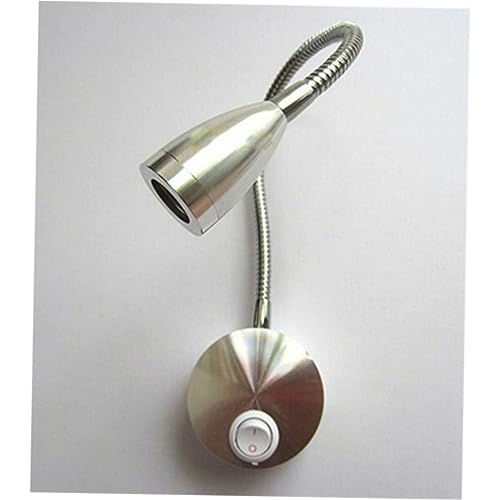 Aplique LED flexible de pared 265V con interruptor para dormitorios