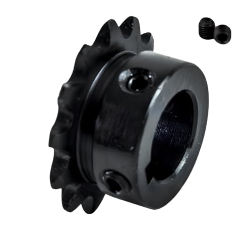 Jeremywell #35 Roller Chain Sprocket, 13 Tooth B-Hub, 3/4" Bore