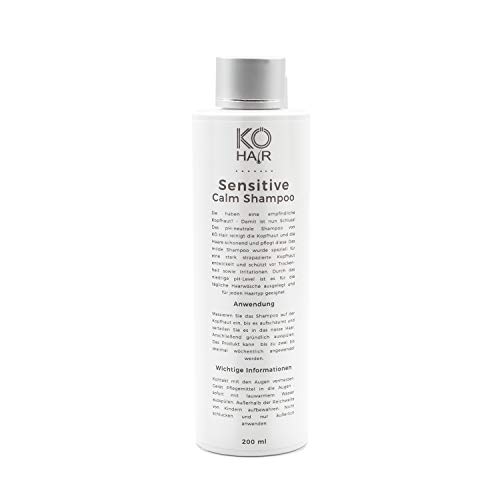 KÖHAIR Sensitive Calm Shampoo nach einer Haartransplantation, FUE-Behandlung bzw Eigenhaarverpflanzung 200ml