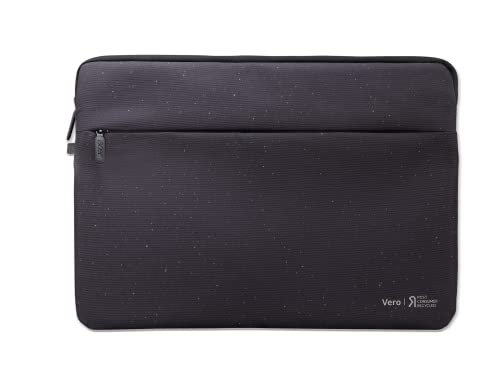 Housse Acer Vero ECO 39,6 cm en PCR recyclé noir idéale pour le bureau et les cours