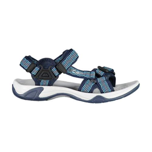 CMP Damen Hamal Hiking Sandal, Blue-Acqua, 39