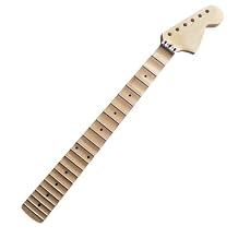 Gloss Big Head Full Scalloped Electric Guitar Neck 22Fret Maple Locking Nut