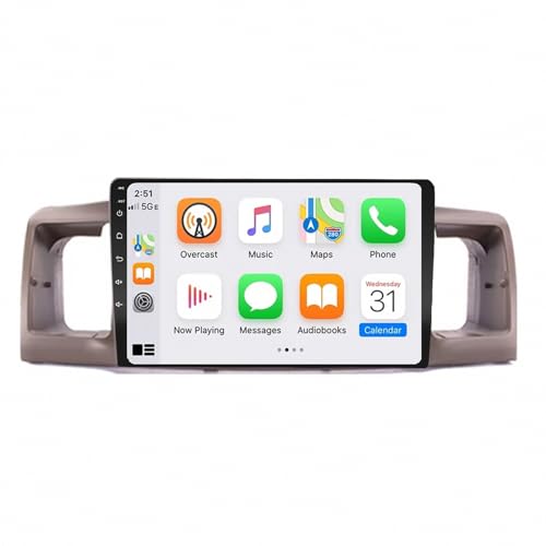 Pantalla de coche de 8 núcleos para Toyota Corolla EX con CarPlay inalámbrico y navegación GPS