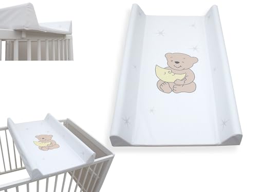 Wickeltisch Wickelbrett Wickelplatte Wickeltischauflage 80x50 cm Phthalatfrei weiss