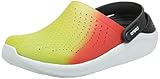 Los zapatos Crocs nos mostrarán las tallas.