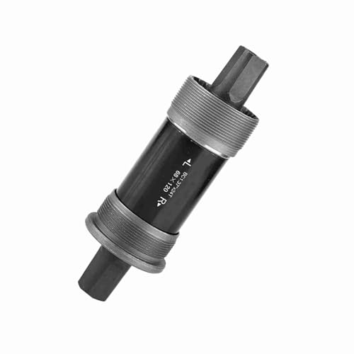 Demeras Bicycle Bottom Bracket Steel Quare Hole Axis for Square Tapered dle Crank Bike Accessory (68X120L) - Thumbnail 5