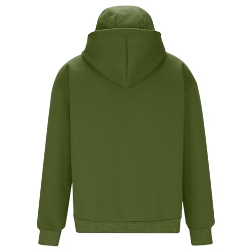 Mens Hoodies Zip up Long Sleeve Double Hooded Sweatshirt with Mask Fall Casual Fashion Solid Color Jacket with Pocket3