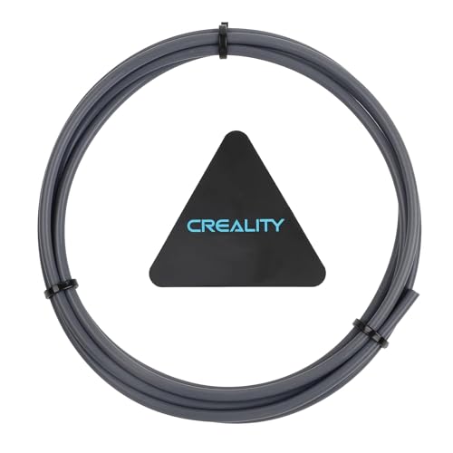 Creality Officiel Ultra-lisse PTFE Bowden Tube (2M), Téflon Tube 2 mm d'ID Pour Filament de 1.75 mm, Haute Lubrification, Faible Friction, Ender 3 series/3V3...
