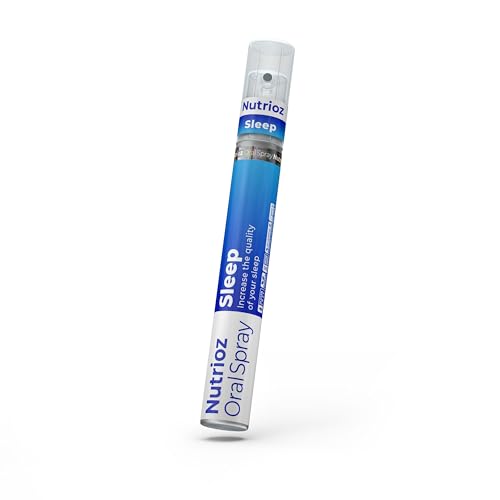 Nutrioz Sleep Spray with Melatonin & 5-HTP, Vegan