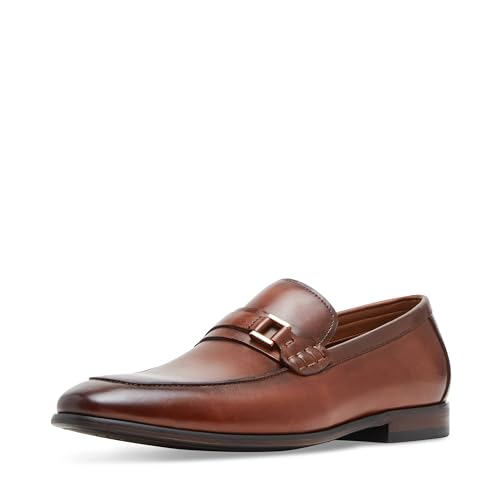 Steve Madden Men's Adair Loafer, Tan, 10.5